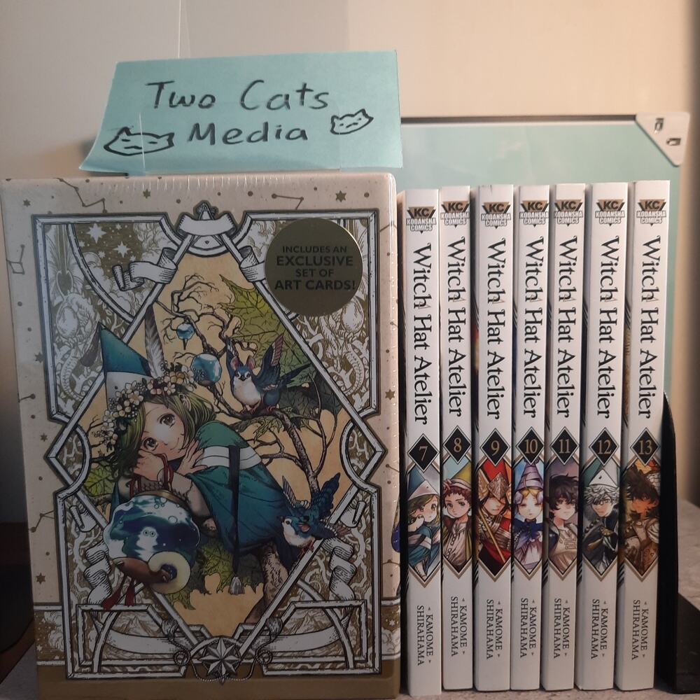 📚Witch Hat Atelier Box Set 1 + Vol. 7-14 Official English Manga Bundle
